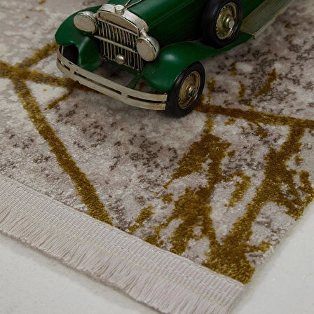 Hoom Rugs Norm 6205 Sarı Modern Salon Halısı