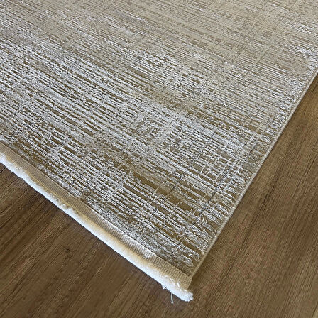 Hoom Rugs Zen 1086 Bej Mikrofiber Antibakteriyel Modern Halı