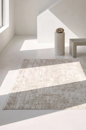 Hoom Rugs Vizyon 3502 Bej Modern Akrilik Halı