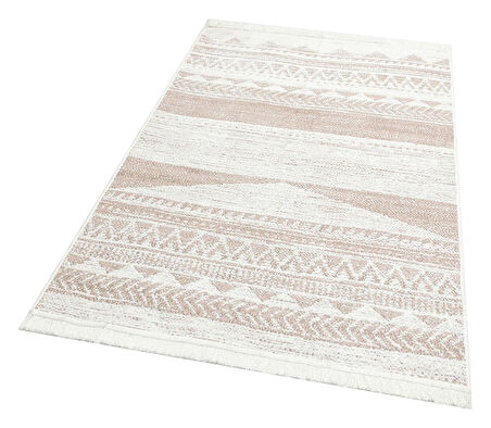 Hoom Rugs Samos SMS 06 Natural Yıkanabilir Çift Taraflı Pamuk Kilim