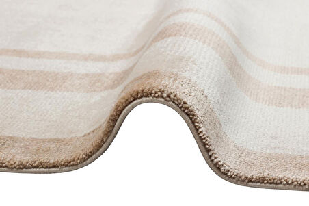 Hoom Rugs Vog 06 Beige Özel Tezgah Halısı Dayanıklı Natürel İplikler ile Dokunmuş