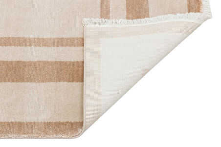 Hoom Rugs Vog 06 Beige Özel Tezgah Halısı Dayanıklı Natürel İplikler ile Dokunmuş