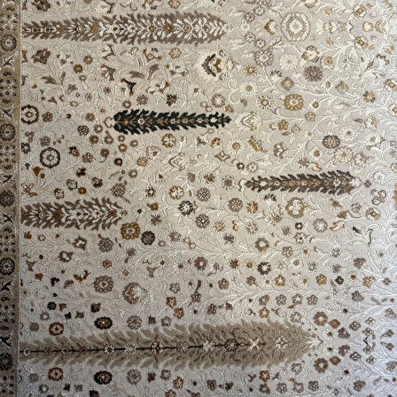 Hoom Rugs Woolly 4122 Krem Modern Salon Halısı