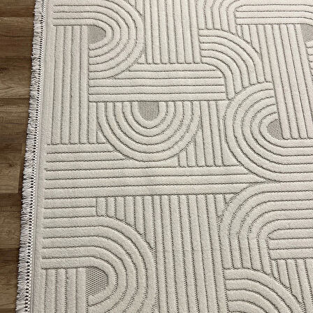 Hoom Rugs Level EN270 Krem Modern Halı