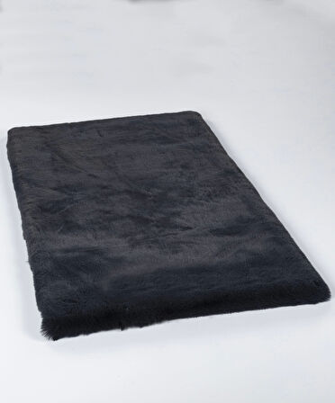 Apex Palma Antrasit Peluş Daire Halı