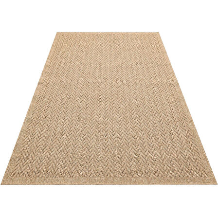 Hoom Rugs Naturel 05 Jüt Görünümlü Suya Dayanıklı Sisal Halı