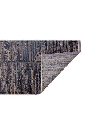 Hoom Rugs Franko Dyed FSD 02 Navy Viskon & Akrilik Yüksek Dokulu Modern Salon Halısı