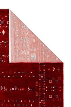 Hoom Rugs Ahlat 2302 Kırmızı Anadolu Desenli Antialerjik Salon Oturma Odası Halısı