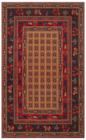 Hoom Rugs Cadis KDM 08 Violet Yeni Zelanda Yünü El Emeği Kara Tezgah Halısı