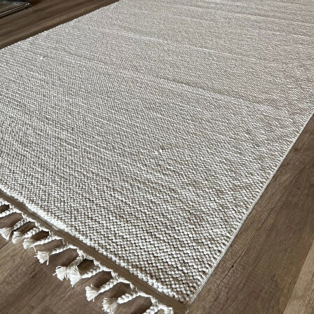 Hoom Rugs Carina 8326 C Beyaz İskandinav Modern Halı