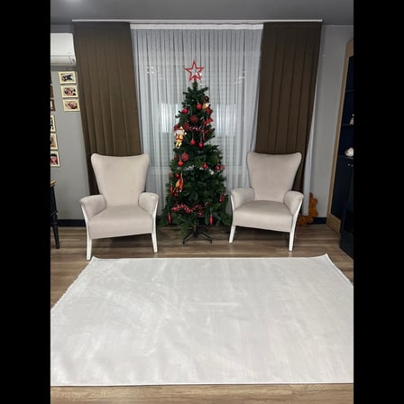 Hoom Rugs London 9011 Beyaz Modern Halı