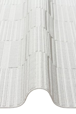 Eko Halı Mono Loop 01 Grey Sisal Görünümlü Bukleli Kaymaz Tabanlı Yıkanabilir Halı