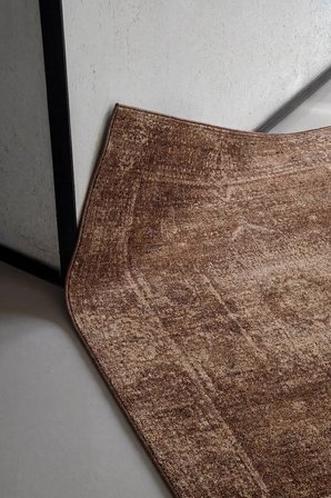Hoom Rugs Etro 2703 Bej Vintage Desenli Salon Halısı