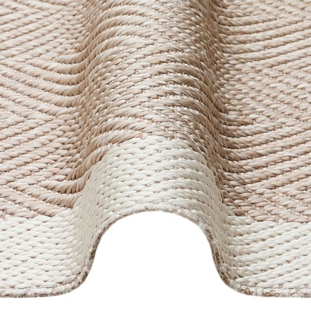 Mono 02 Beıge Kaymaz Tabanlı Kilim