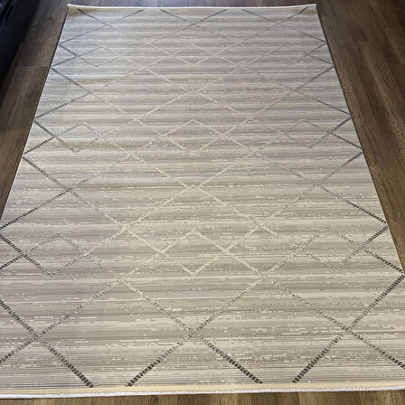 Hoom Rugs Markiz 1095 Gri Modern Pamuk Taban Halı