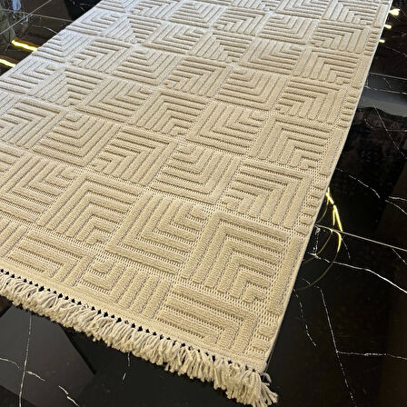 Hoom Rugs Design 1062 Gri Yumuşak Dokulu Desensiz İskandinav Halı