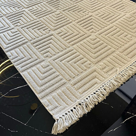 Hoom Rugs Design 1062 Gri Yumuşak Dokulu Desensiz İskandinav Halı
