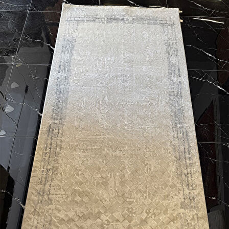 Hoom Rugs İpek 1132 Gri Modern Yumuşak Dokulu Halı
