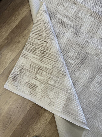 Hoom Rugs Touch 801 Kemik Bej Modern Salon Halısı