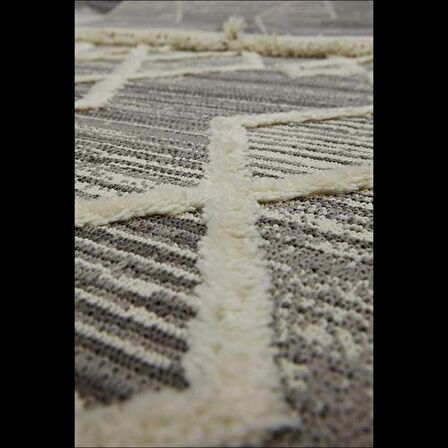 Hoom Rugs Step 2206 Gri İskandinav Halı