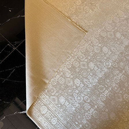 Hoom Rugs Woolly 4128 Açık Bej Modern Salon Halısı