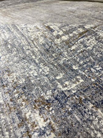 Hoom Rugs La Boutique Nobles 39876/730 Viskon & Akrilik 7 mm Hav Çerçeveli Salon Halısı