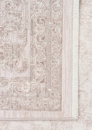 Eko Halı Mahal Mood 03 Cream Beige Polyester Akrilik Klasik Desenli Premium Salon Halısı