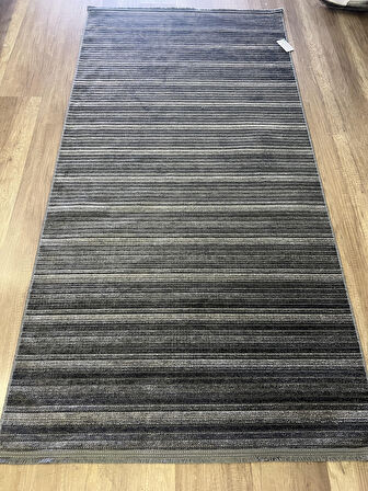 Hoom Rugs Fresh Cool 402 Yıkanabilir  Antrasit Modern Halı
