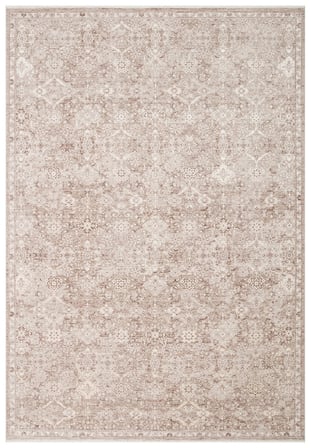 Eko Halı Mahal Mood 07 Beige Polyester Akrilik Klasik Desenli Premium Salon Halısı