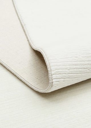 Eko Halı Pera 02 White Akrilik Yıkanabilir Kaymaz Tabanlı Modern Halı