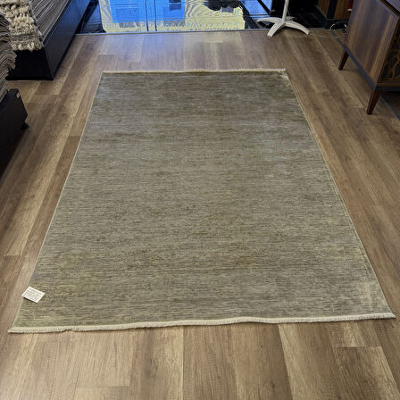 Hoom Rugs Overdye OVR03 Krem Bej Doğal Bambu & Viskon Modern Salon Halısı