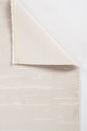 Apex Safran 8152 Bej Modern Makine Halısı