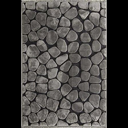 Hoom Rugs Indus 8001 Gri İskandinav Halı