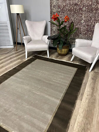 Hoom Rugs Night 601 Vizon Doğal Bambu Salon Halısı