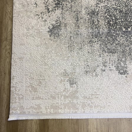 Hoom Rugs Sembol 2908 Gri Akrilik Dayanıklı Makine Halısı