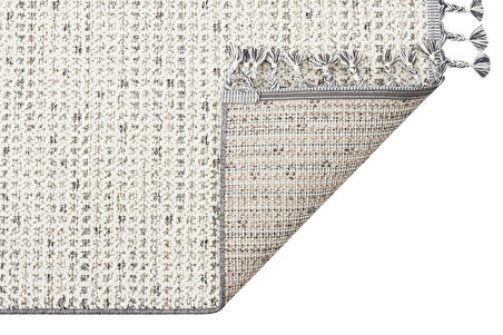 Eko Halı Soho SH 13 Cream Grey Hav Toz Vermez Hasır Dokuma Modern Makine Halısı