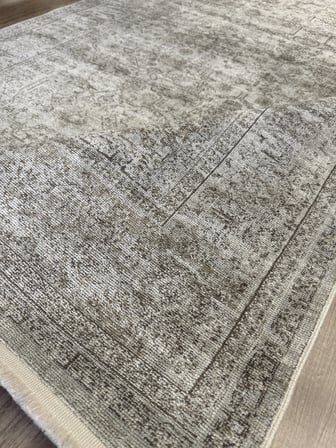 Hoom Rugs Asos Ass 04 Krem Bej Üst Segment Salon Halısı