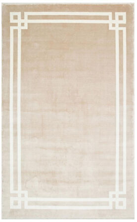 Eko Halı Vogue VG 01 Beige Ivory Bordürlü Salon Halısı