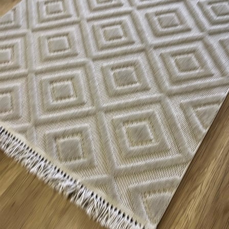Hoom Rugs Design 1089 Gri Yumuşak Dokulu Desensiz İskandinav Halı