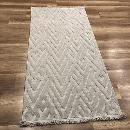 Hoom Rugs Mind 1118 Gri Modern İskandinav Kaymaz Taban Halı