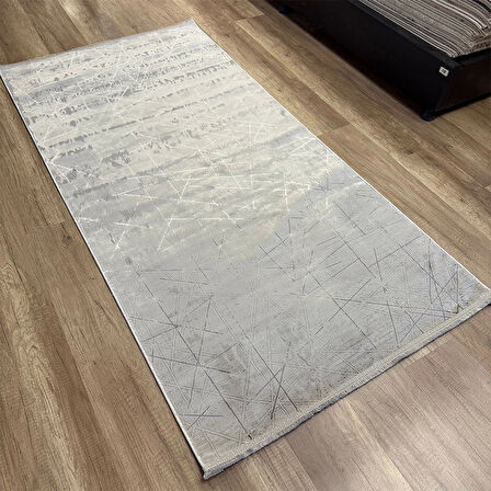 Hoom Rugs Cotton 1141 Bej Yıkanabilir Antibakteriyel Modern Halı