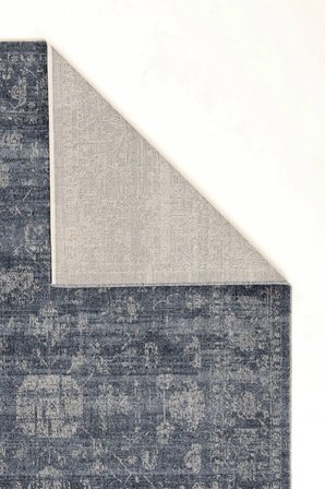Hoom Rugs Etro 2702 Mavi Vintage Desenli Salon Halısı