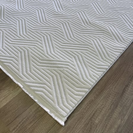 Hoom Rugs Markiz 1092 Krem Modern Pamuk Taban Halı