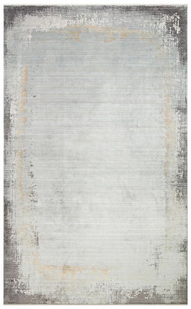 Hoom Rugs Bomonti MHL 11 Grey Viskon & Akrilik Modern Salon Halısı