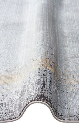 Hoom Rugs Bomonti MHL 11 Grey Viskon & Akrilik Modern Salon Halısı