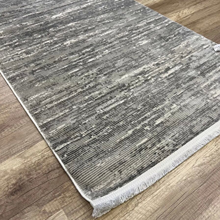 Hoom Rugs Rare 1041 Gri Modern Mikrofiber Makine Halı