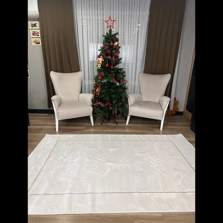 Hoom Rugs London 9002 Krem Modern Halı