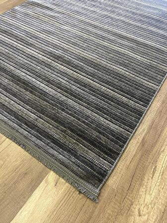 Luxess Halı Cool 402 Antrasit Yıkanabilir Kilim