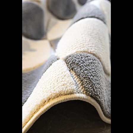 Hoom Rugs Indus 8004 Krem İskandinav Halı