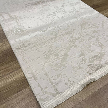 Hoom Rugs Dekor 1058 Bej Kaymaz Taban Antibakteriyel Modern Akrilik Halı